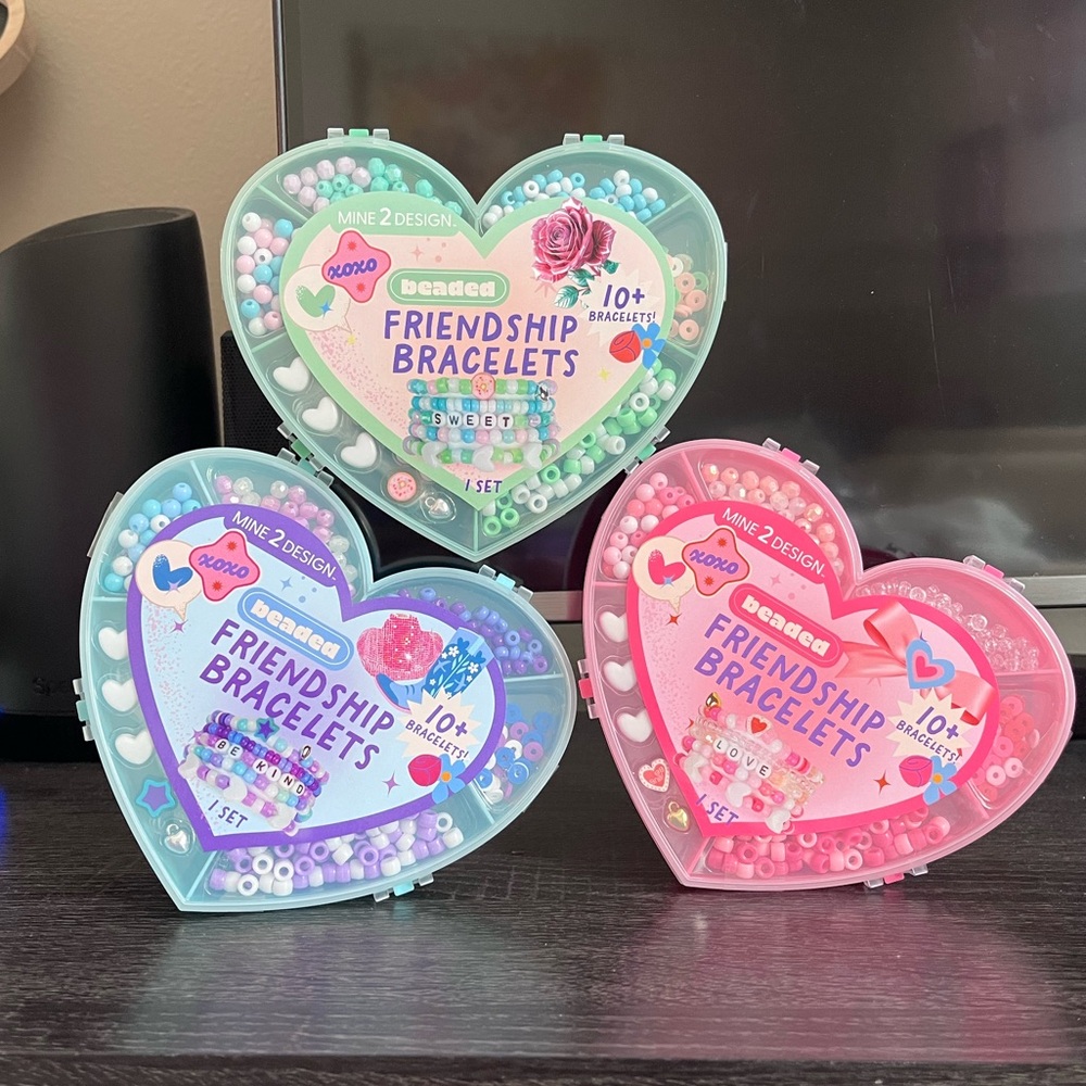 Target Bullseye Friendship Bracelets Set💕